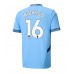 Manchester City Rodri Hernandez #16 Domácí Dres 2024-25 Krátkým Rukávem